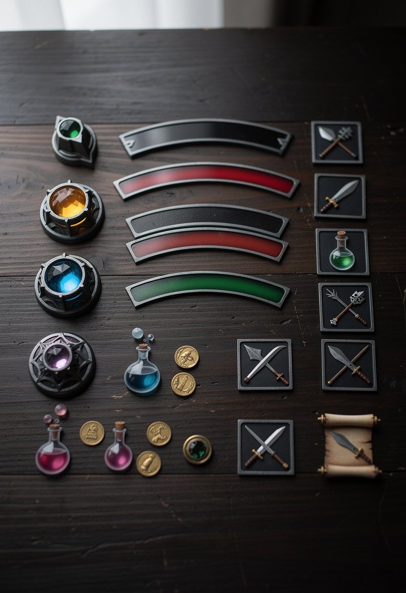 Kit UI Fantasía Épica